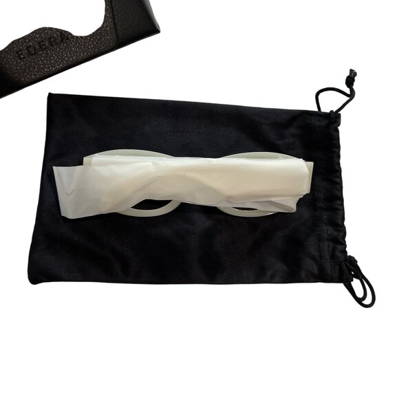 Edera Eyewear Margaux Sunglasses in Creamy Acetate - Picture 3 of 4